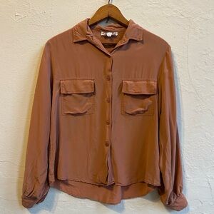 VINTAGE SILK Button Up